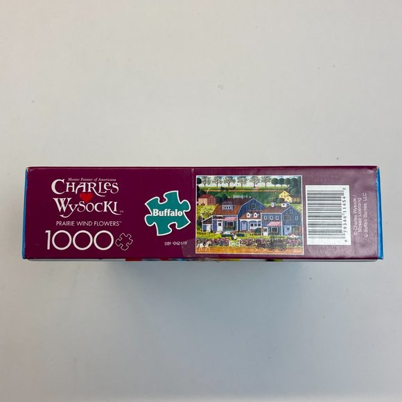 Charles Wysocki Prairie Wind Flowers Puzzle - Picture 6 of 7